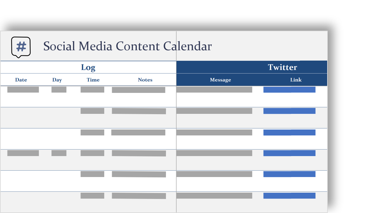 Detail Content Calendar Template Excel Nomer 45