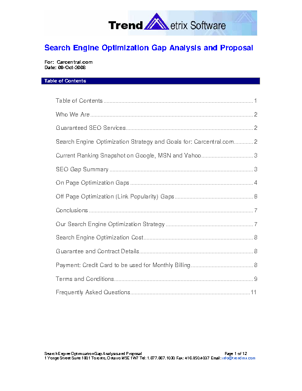 Detail Content Gap Analysis Template Nomer 45