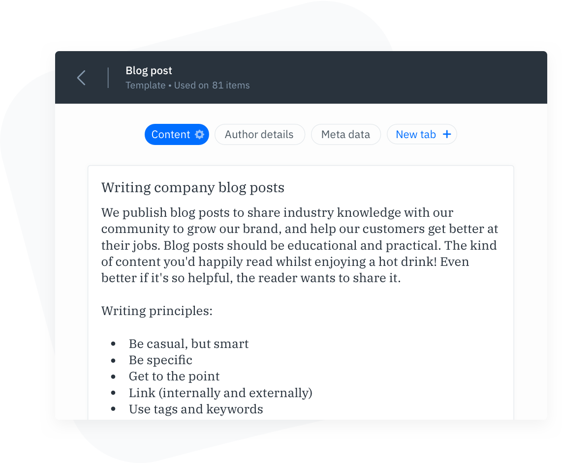 Detail Content Guidelines Template Nomer 39