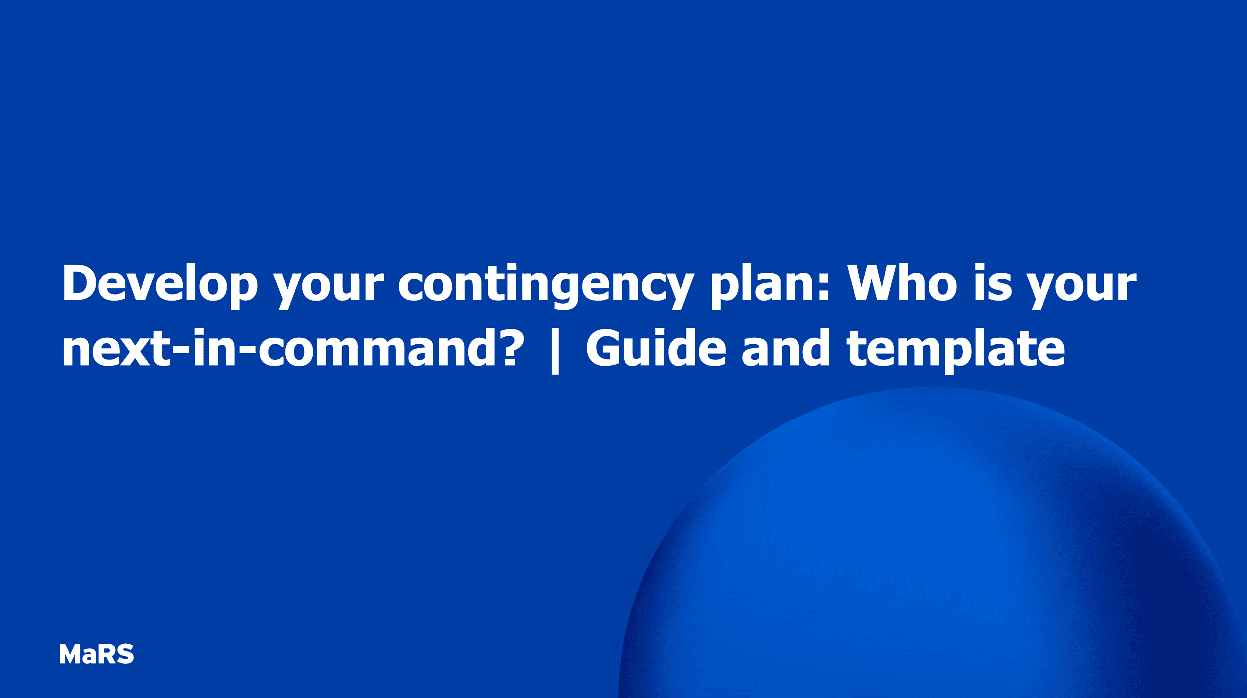 Detail Contingency Plan Template Nomer 44
