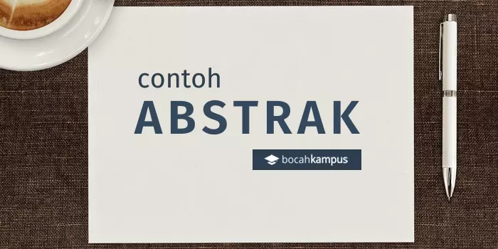 Detail Contoh Abstrak Artikel Nomer 46