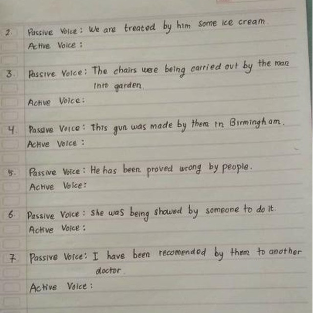 Detail Contoh Active And Passive Voice Nomer 35