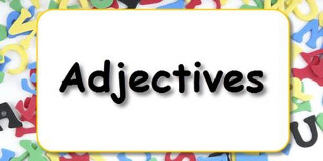 Detail Contoh Adjective Dalam Bahasa Inggris Nomer 12