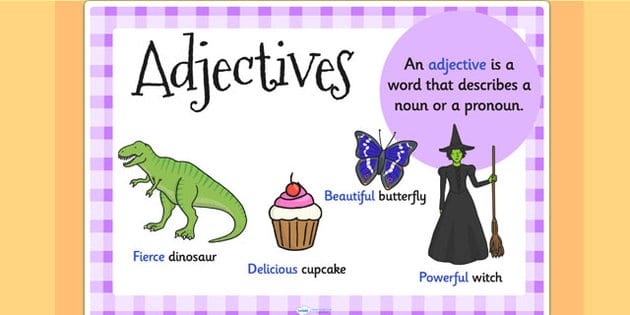 Detail Contoh Adjective Dalam Bahasa Inggris Nomer 25