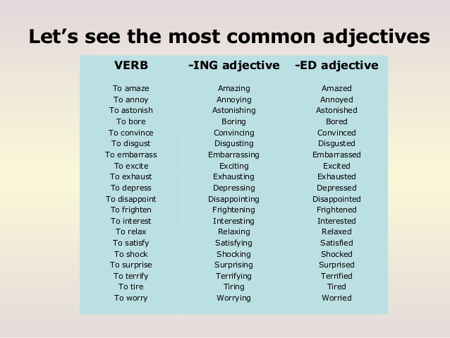 Detail Contoh Adjective Dalam Bahasa Inggris Nomer 9