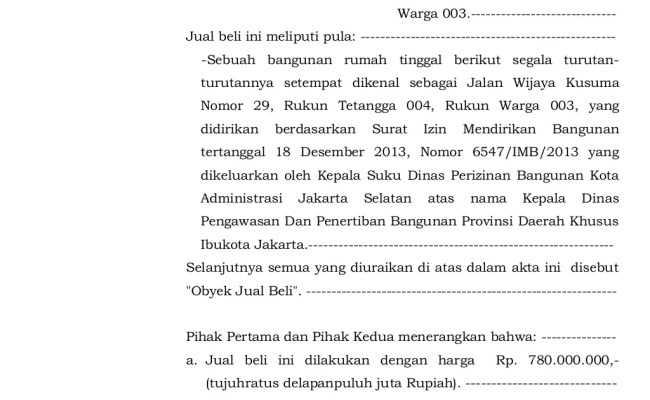 Detail Contoh Ajb Sementara Nomer 38