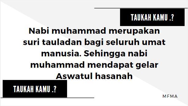 Detail Contoh Akhlak Rasulullah Dalam Kehidupan Sehari Hari Nomer 47