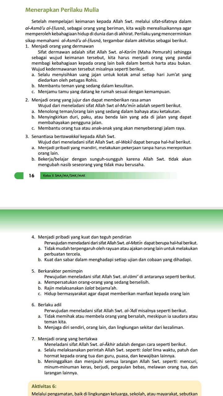 Detail Contoh Al Karim Dalam Kehidupan Sehari Hari Nomer 10