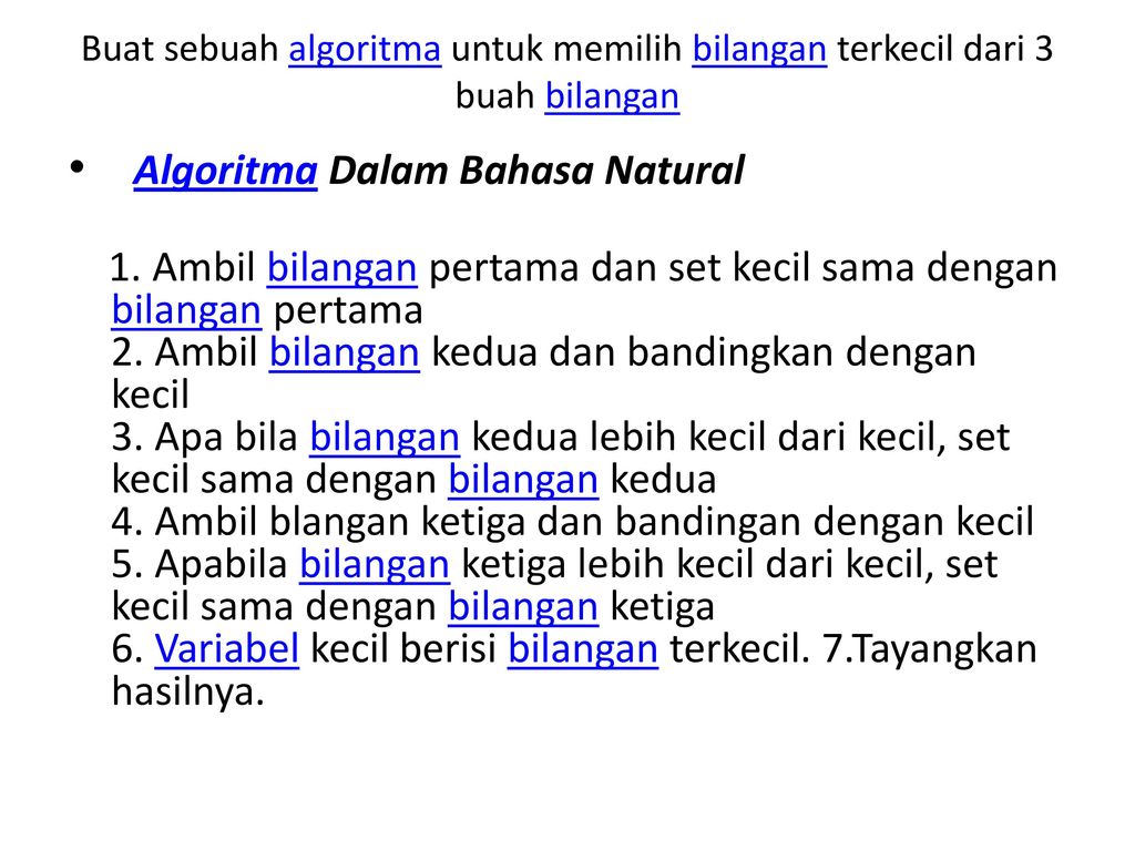 Detail Contoh Algoritma Bahasa Natural Nomer 11