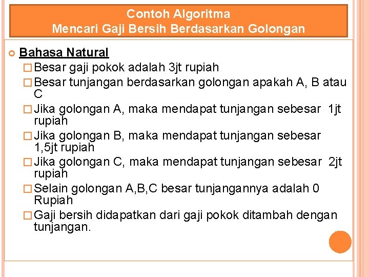 Detail Contoh Algoritma Bahasa Natural Nomer 47