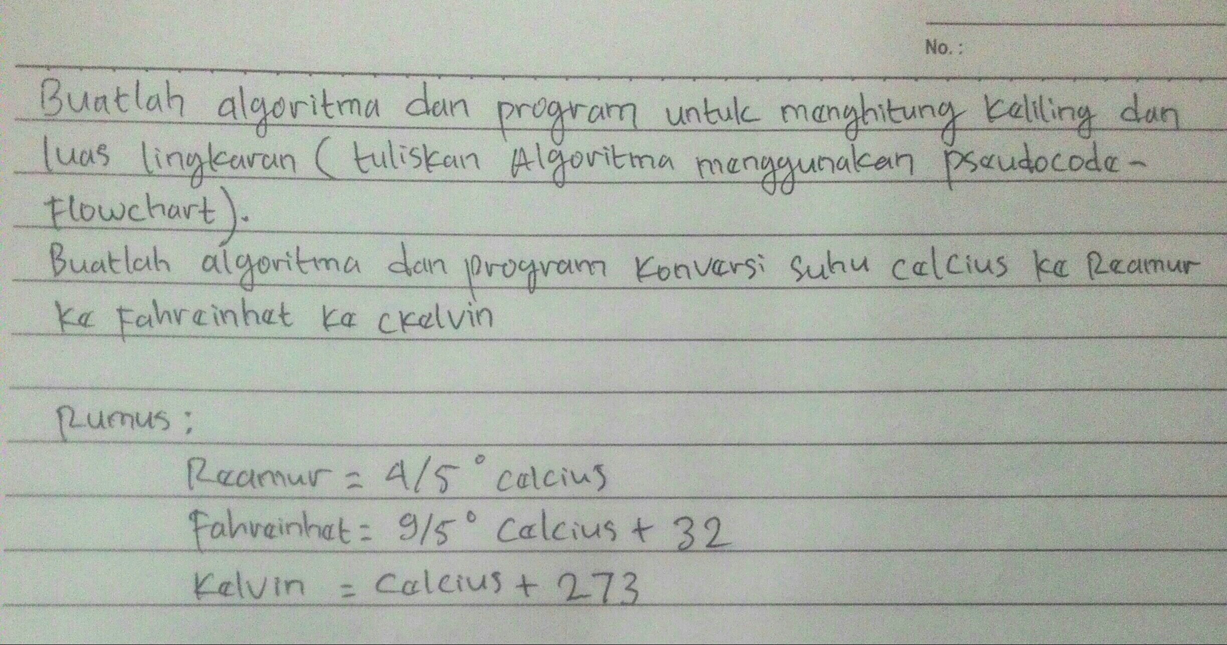 Detail Contoh Algoritma Menggunakan Bahasa Natural Pseudocode Dan Flowchart Nomer 28