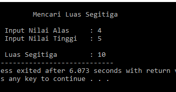 Detail Contoh Algoritma Menghitung Luas Segitiga Nomer 55