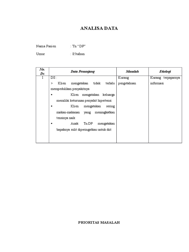 Contoh Analisa Data - KibrisPDR