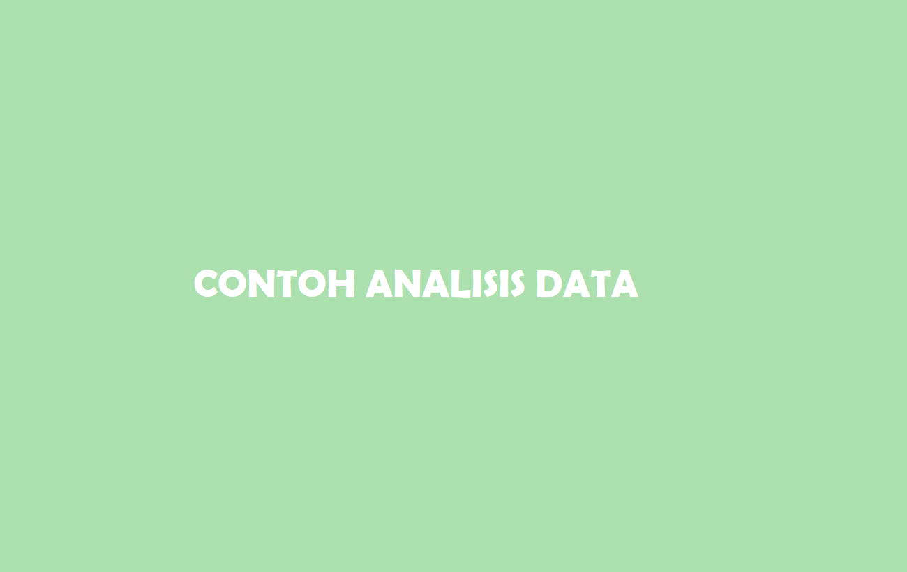 Detail Contoh Analisa Data Nomer 39