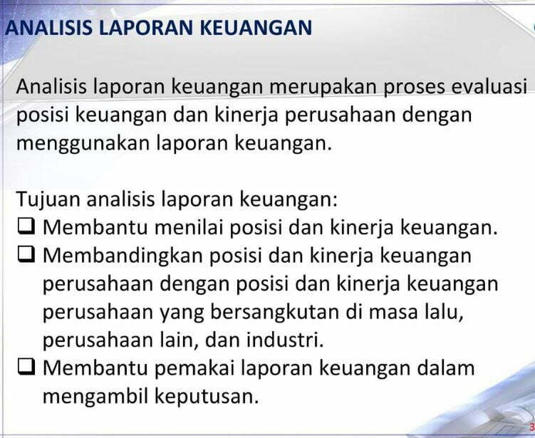 Detail Contoh Analisa Laporan Keuangan Nomer 47