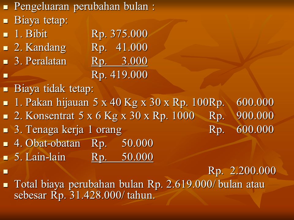 Detail contoh analisa usaha koleksi nomer 11
