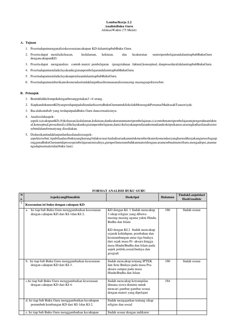 Detail Contoh Analisis Buku Nomer 16