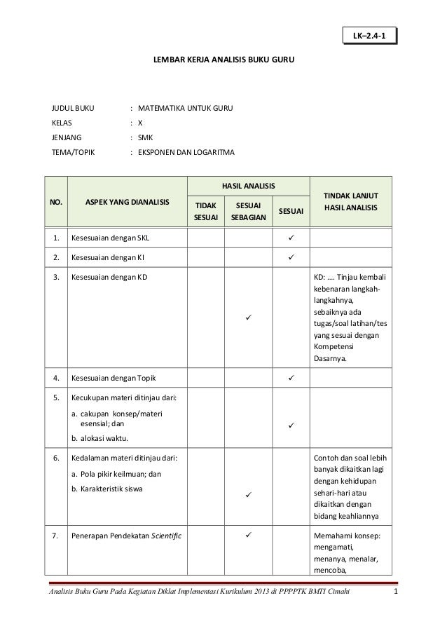 Detail Contoh Analisis Buku Nomer 3