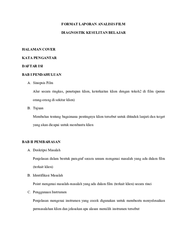 Detail Contoh Analisis Film Nomer 4