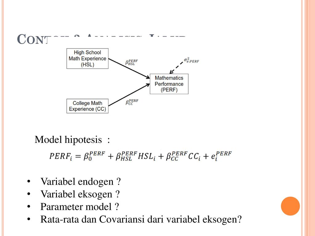 Detail Contoh Analisis Jalur Nomer 17