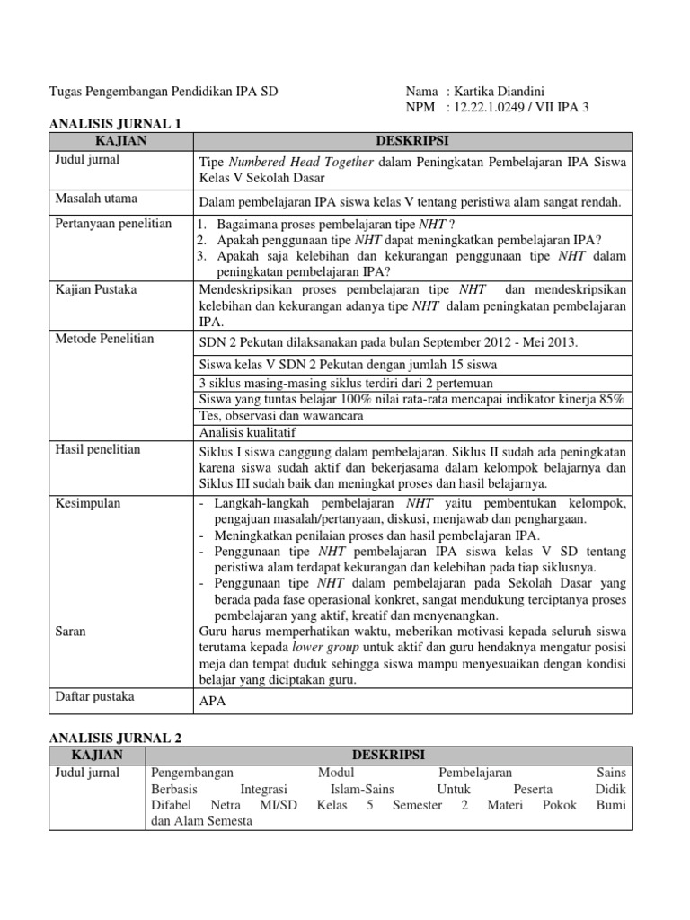 Detail Contoh Analisis Jurnal Pendidikan Nomer 14