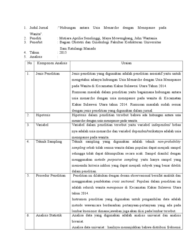 Detail Contoh Analisis Jurnal Pendidikan Nomer 6