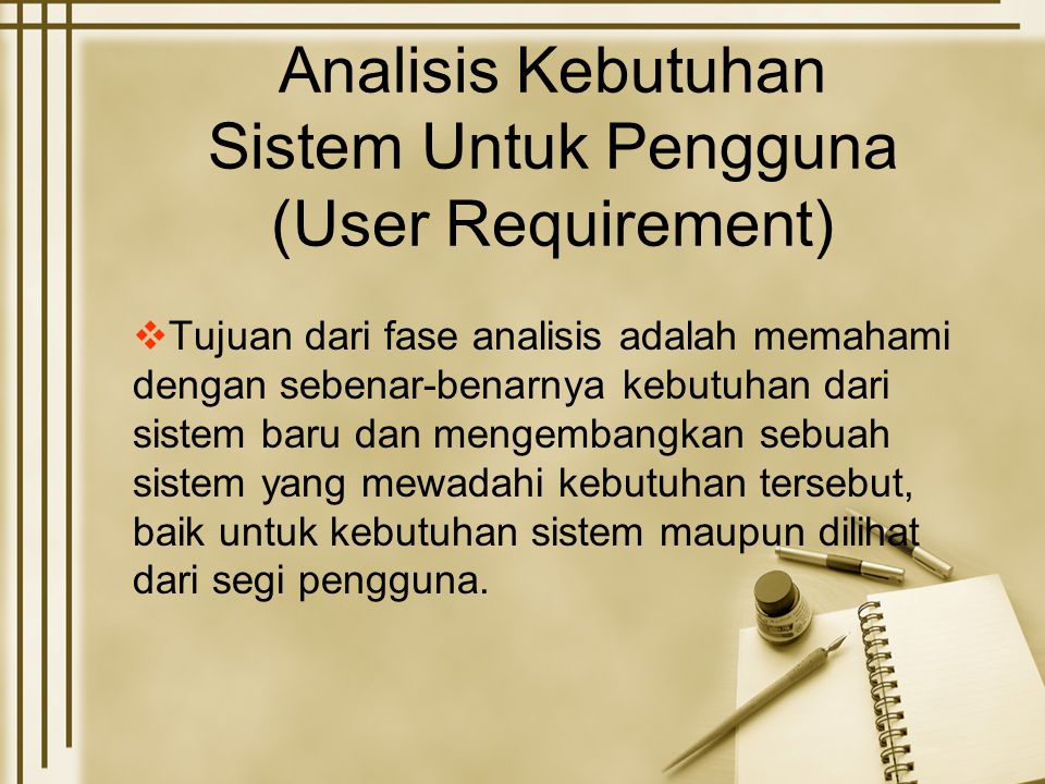 Detail Contoh Analisis Kebutuhan Nomer 31