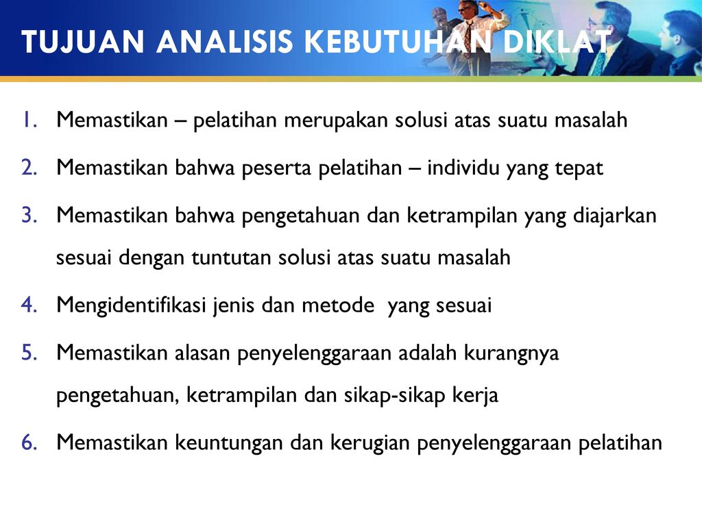 Detail Contoh Analisis Kebutuhan Pelatihan Nomer 8