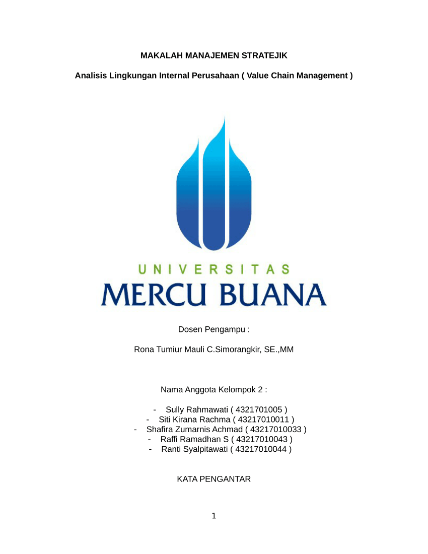 Detail Contoh Analisis Lingkungan Internal Nomer 32