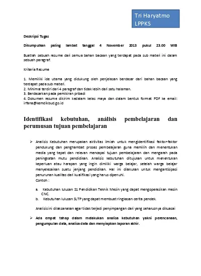 Detail Contoh Analisis Pembelajaran Nomer 35