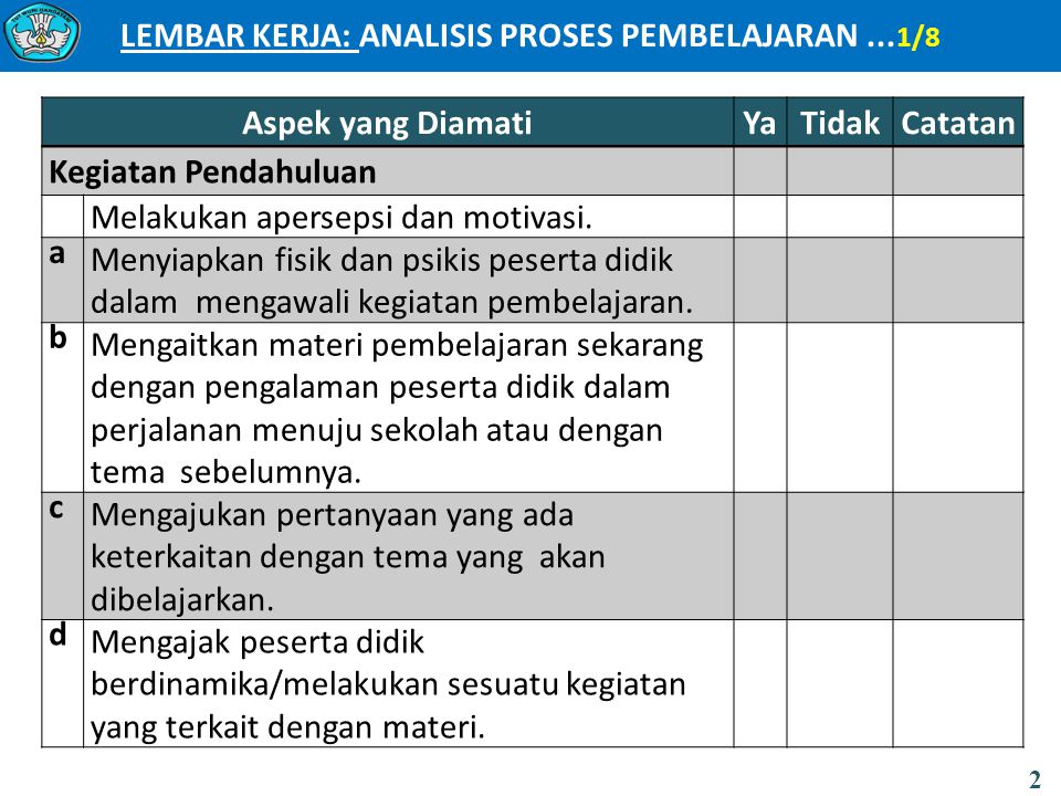 Detail Contoh Analisis Pembelajaran Nomer 5