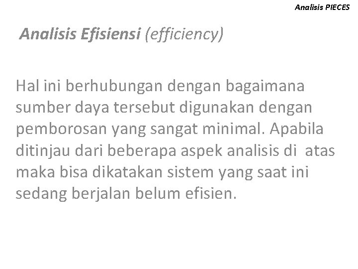 Detail Contoh Analisis Pieces Nomer 20