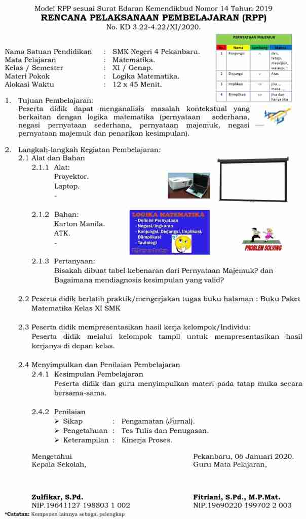 Detail Contoh Analisis Rpp Nomer 30