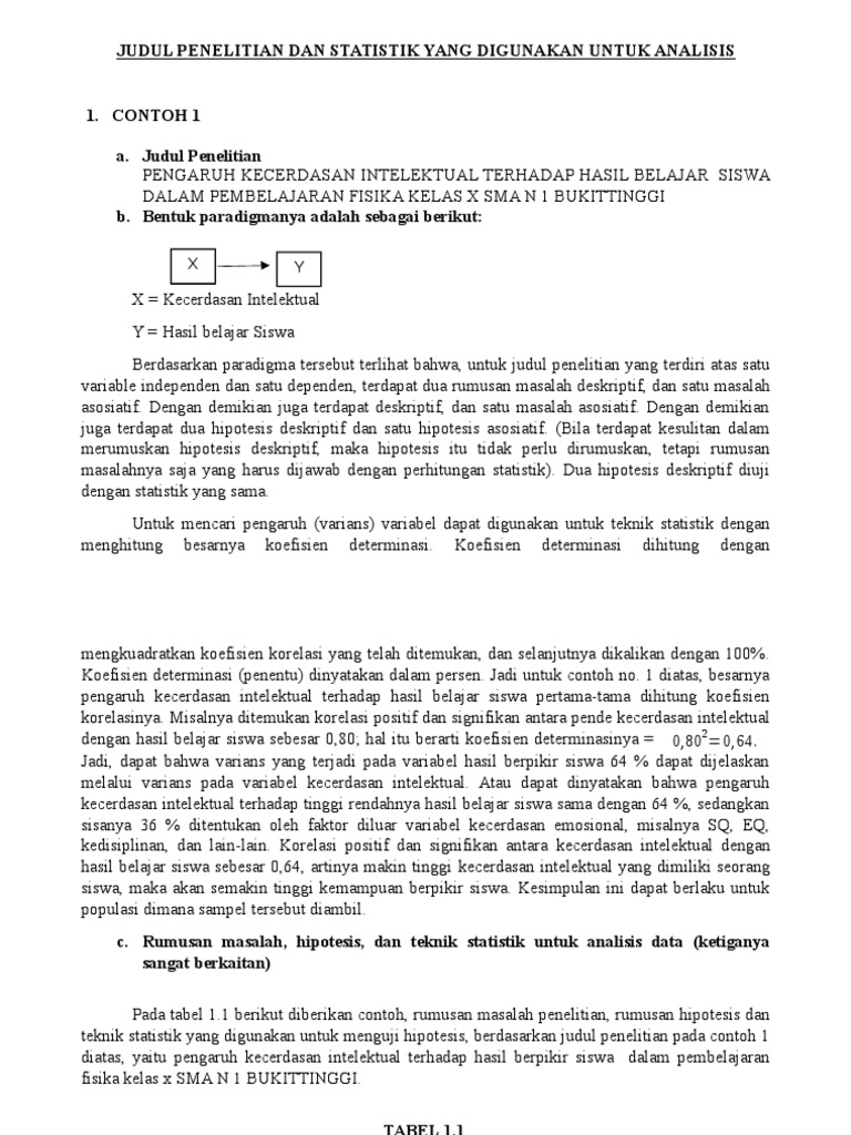 Detail Contoh Analisis Statistik Nomer 45