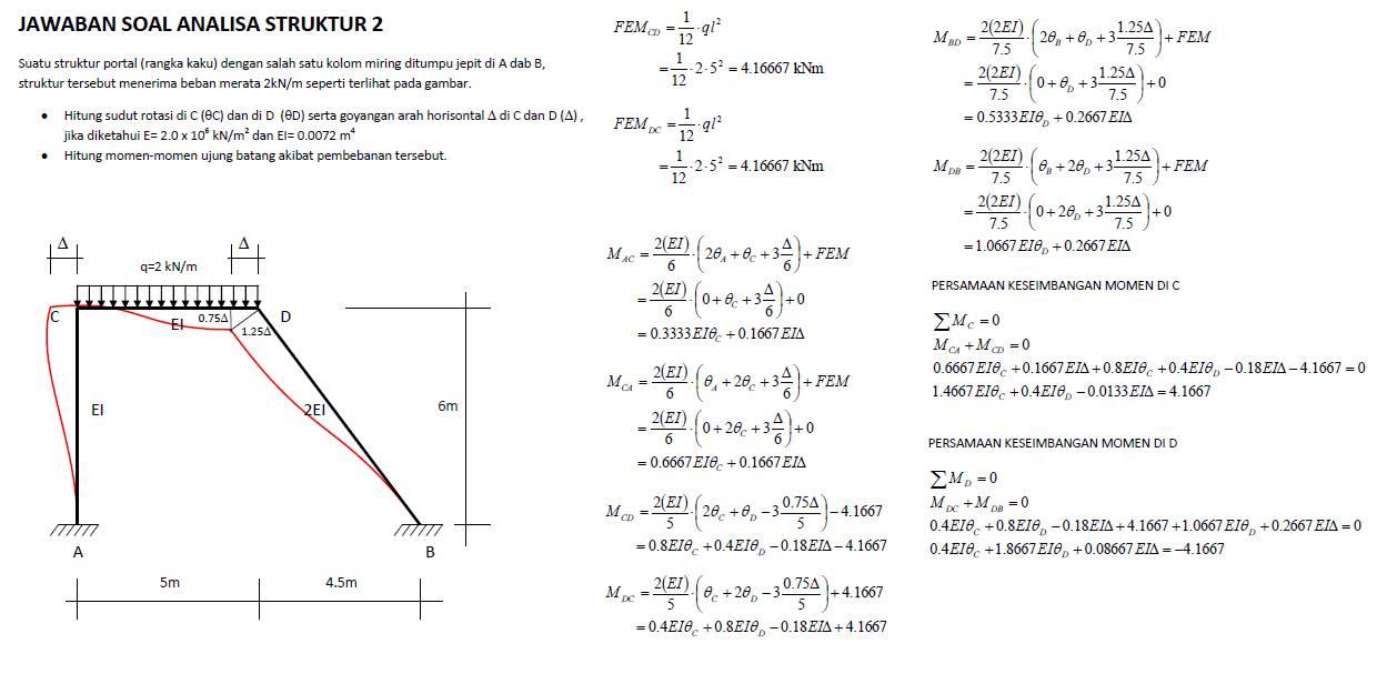 Detail Contoh Analisis Struktur Nomer 22
