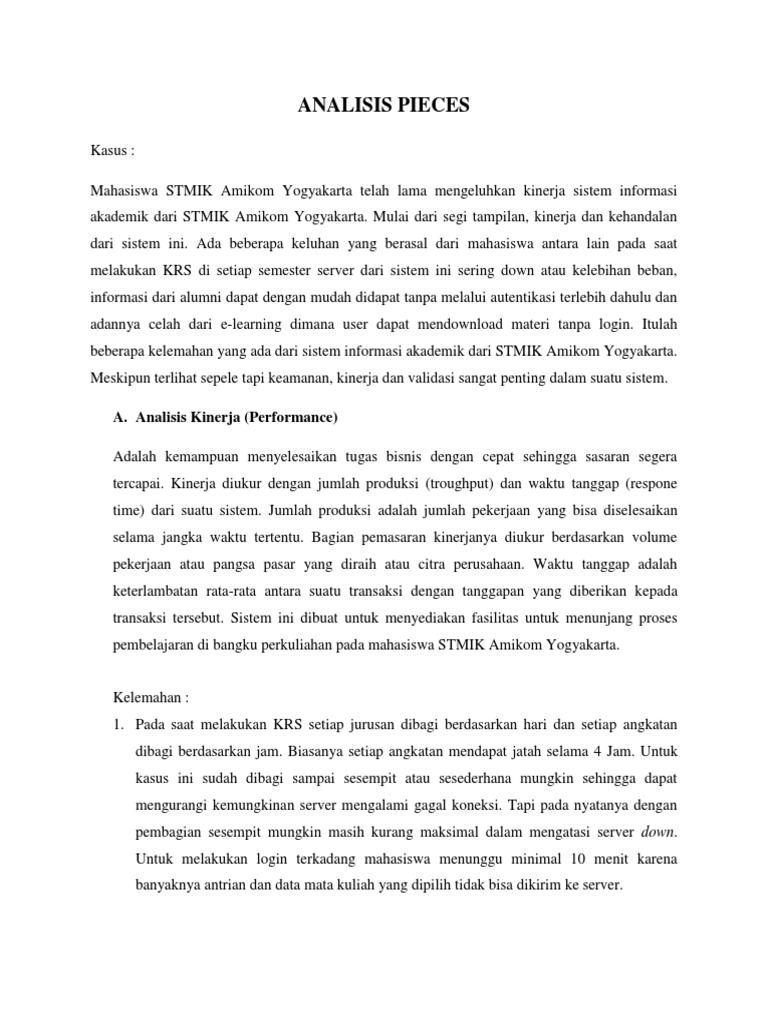 Contoh Analisis Studi Kasus - KibrisPDR