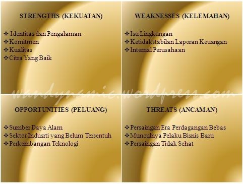 Detail Contoh Analisis Swot Perusahaan Jasa Nomer 38