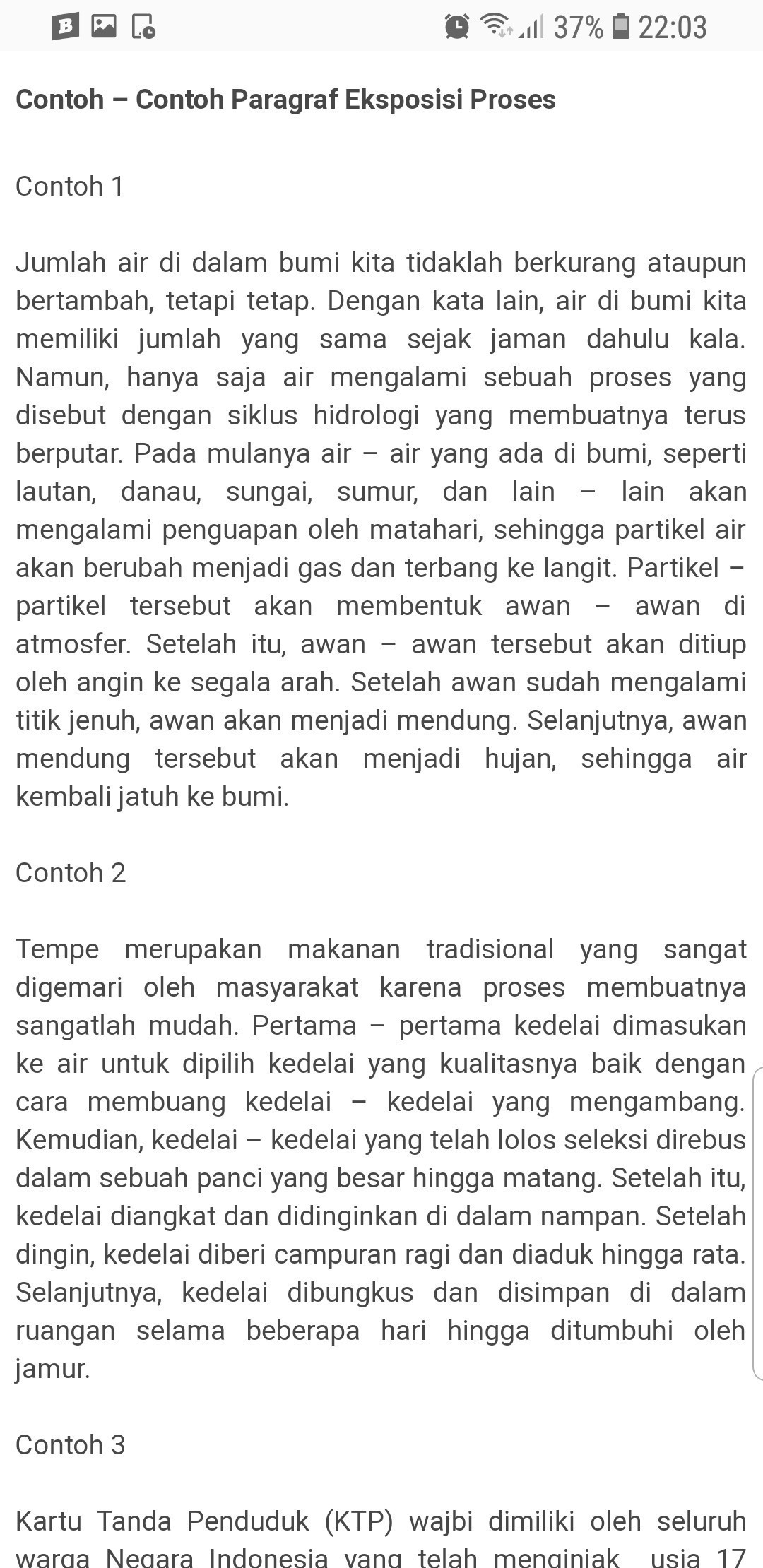 Contoh Analisis Teks - KibrisPDR