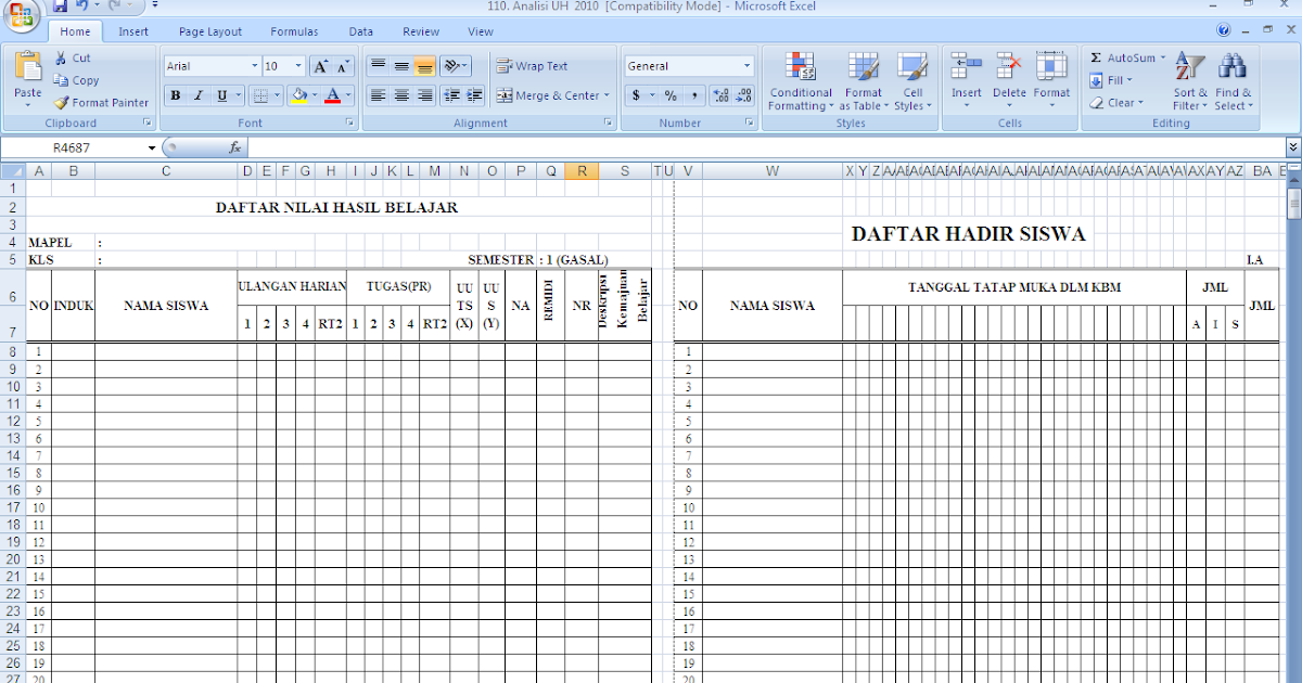 Detail Contoh Analisis Ulangan Harian Nomer 30