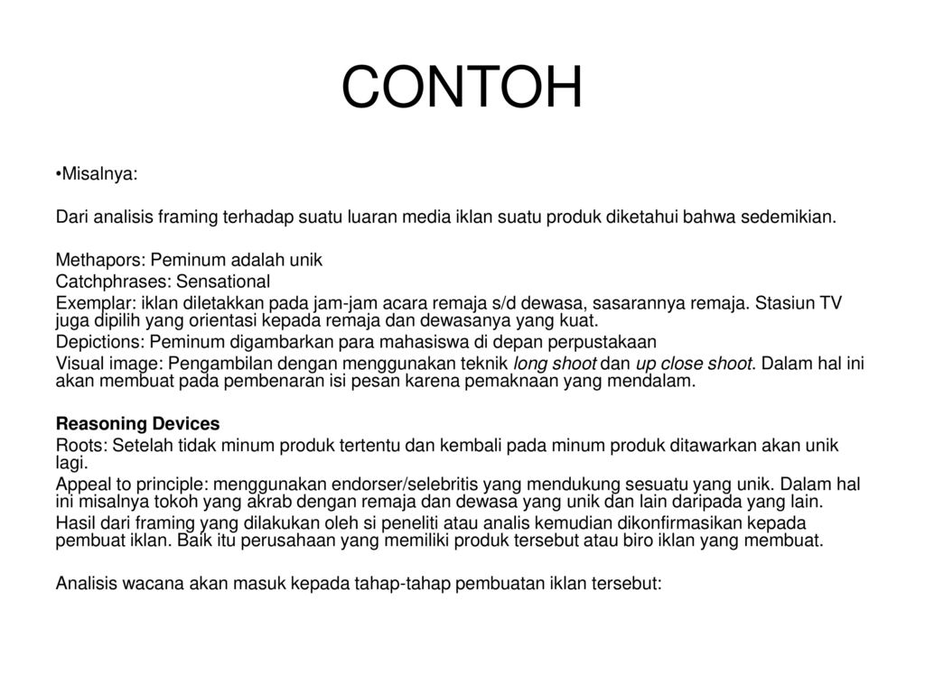 Detail Contoh Analisis Wacana Nomer 4