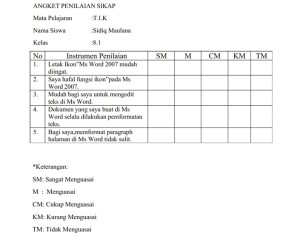 Detail Contoh Angket Wawancara Nomer 27