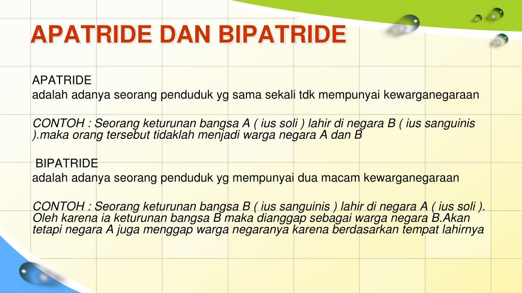 Detail Contoh Apatride Dan Bipatride Nomer 50