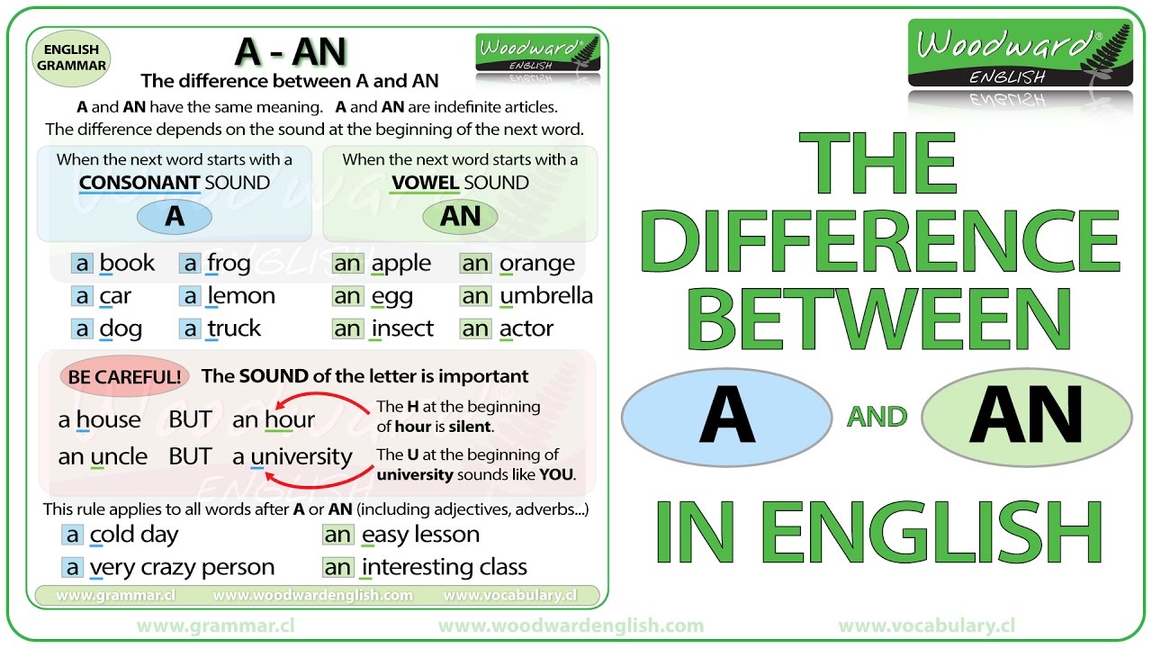 Detail Contoh Article A An The Nomer 31