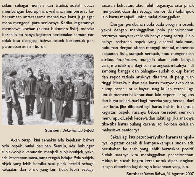 Detail Contoh Artikel Argumentasi Nomer 14