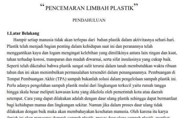 Detail Contoh Artikel Ilmiah Populer Nomer 6