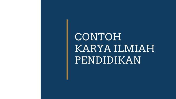 Detail Contoh Artikel Pendidikan Lengkap Nomer 40