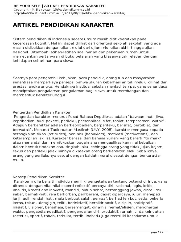 Detail Contoh Artikel Pendidikan Sekolah Nomer 5