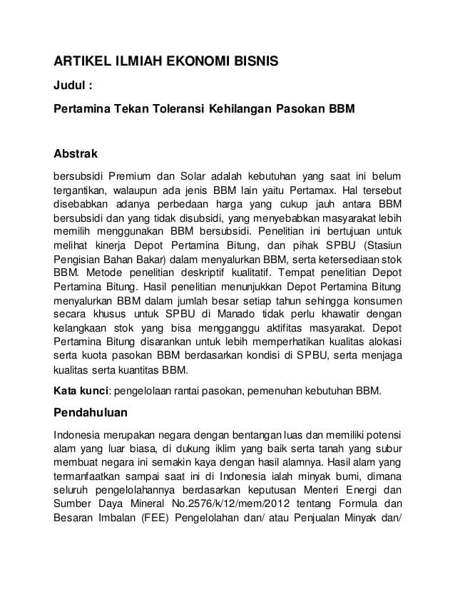 Detail Contoh Artikel Terbaru Nomer 19