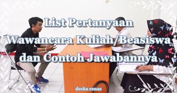 Detail Contoh Artikel Wawancara Nomer 26