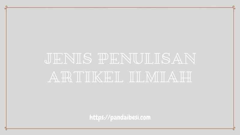 Detail Contoh Artikel Yang Benar Nomer 35